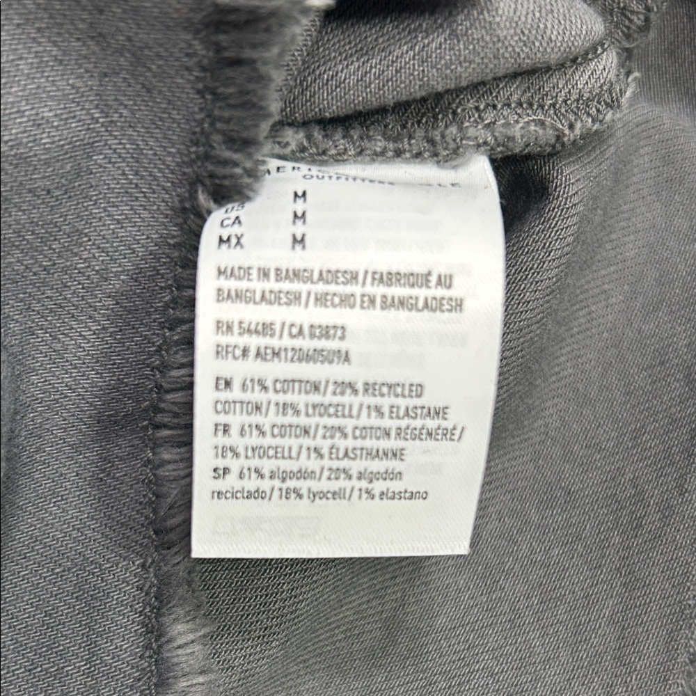 Gray Cropped Shacket - Picture 3 of 4